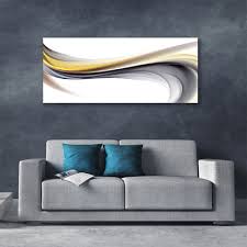 Canvas Wall Art Abstract Art Yellow
