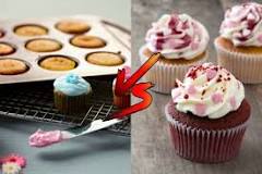 Should cupcakes be flat or domed?