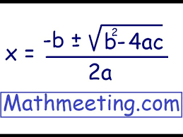 Solve Quadratic Equations Using