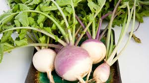 eat some turnips and their greens