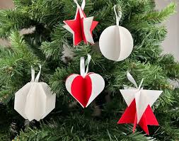simple paper christmas ornaments