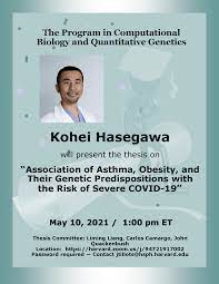 Thesis Defense – Kohei Hasegawa | Department of Biostatistics | Harvard  T.H. Chan School of Public Health