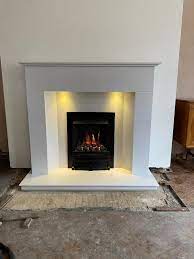 Gas Fireplace And Surround Parkstone