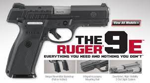 ruger 9e a low cost ruger sr9