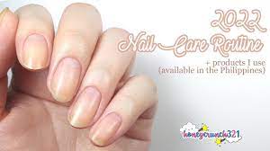 2022 nail care routine s i use