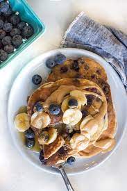 greek yogurt blueberry pancakes how