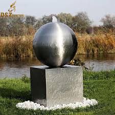 Stainless Steel Outdoor Ball Fountain