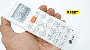 lg ac remote how to reset you