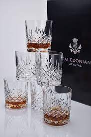 Buckingham Cut Crystal Whisky Glass