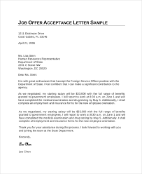 Job Acceptance Letter To Employee Barca Fontanacountryinn Com