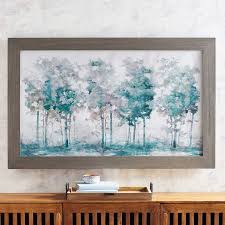 Pier 1 Imports Watery Trees Canvas Wall