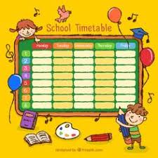 15 Best School Timetable Images School Timetable School
