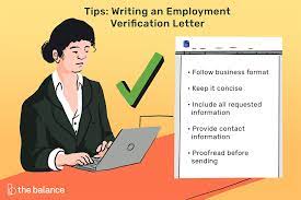 Use simple and clear language avoiding slang and clichés. Employment Verification Letter Samples And Templates