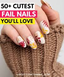 50 Insane Cute Fall Nail Designs You
