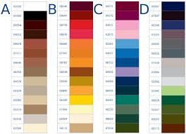48 Conclusive Coats Astra Thread Color Chart