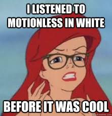Hipster Ariel memes | quickmeme via Relatably.com