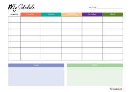 weekly calendar templates word excel