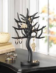 black tree jewelry stand creative