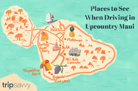 a driving tour of upcountry maui hawaii