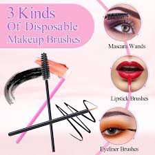 248 pcs disposable makeup applicators