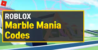 And if you're on the lookout for codes, look no further. Roblox Marble Mania Codes January 2021 Owwya
