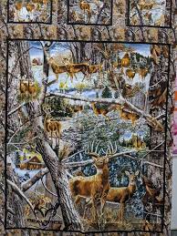 Real Tree Deer Buck Camo Panel 24in X