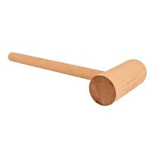 12 pack wooden mallet by make market