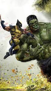 Wolverine vs. Hulk Marvel Comics 4K ...