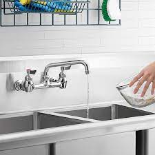 Waterloo Wall Mounted Faucet With 8
