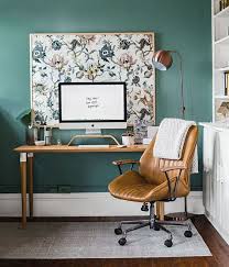 Green Home Office Decor Ideas