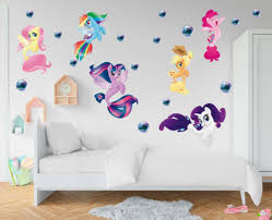 My Little Pony Mermaids Custom Wall