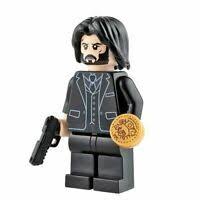 Love to collect lego® characters? Custom Printed John Wick Lego Minifigure Genuine Lego New Epic Fortnite Mini Figures Lego Iron Man