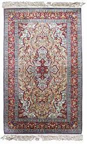 kashmir pure silk handmade rugs