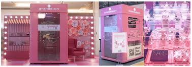 tech enabled makeup booths this trend