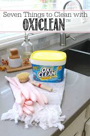 7 things to clean with oxiclean clean