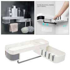 Jual Wall Mounted Bathroom Corner Shelf