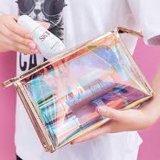 china holographic cosmetic bag