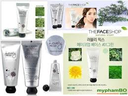 lovely meex make up base the face