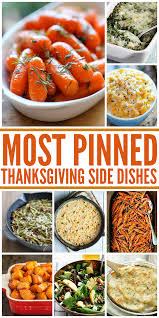 There are four basic categories of side dishes: 25 Most Pinned Holiday Side Dishes