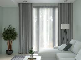 what color walls go with gray curtains