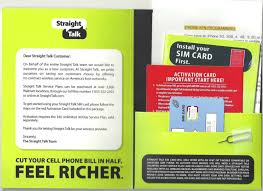 The iphone 5c, 5s, 6 and 6 plus require the use a sim card. Straight Talk At T Nano Sim Card Bring Your Own Phone Activation Kit 4g Lte Us Polybull Com
