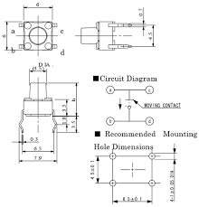 When we press push button, relay should be on, it means we use normally open type push button because when we press this switch supply goes the realy circuit must hold the signal until it resets by using an acknowledge/reset button. Push Button Tactile Switch Pinout Connections Uses Dimensions Datasheet