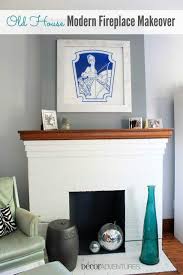 Old House Modern Fireplace Makeover