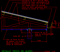 eaves detail dwg detail for autocad