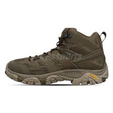 Details About Merrell Moab 2 Mid Gtx Wide Gore Tex Olive Green Men Outdoors Shoes Boot J99773w