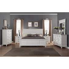 Signature design by ashley brynburg 4 piece full bedroom sets in white. Regitina White 6 Piece King Size Bedroom Furniture Set Overstock 12602078