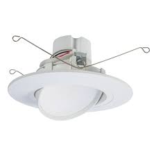 Cooper Lighting Ra56069s1ewhr Ca Dimmable 5 Or 6 Inch Field Selectable Cct All Purpose Adjustable Led Gimbal Retrofit Module Round 7 Watt 120 Volt Ac 90 Cri 2700k 5000k 600 Lumens Matte White Selecctable Recessed Lighting