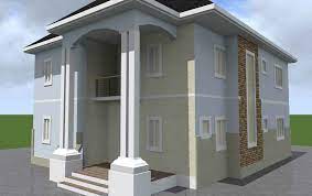4 Bedroom Duplex Nigerian House Plan