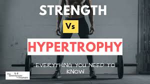 strength vs hypertrophy a complete
