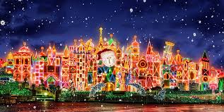 Disneyland at holiday time Its a small world holiday